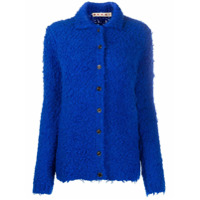 Marni textured fitted cardigan - Azul