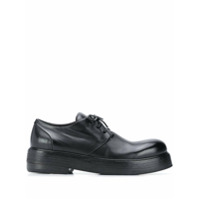 Marsèll Sapato flat com amarração - Preto