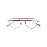 Matsuda aviator frame glasses - Metálico