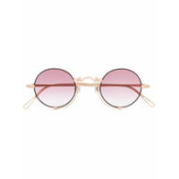 Matsuda Óculos de sol redondo - Rosa