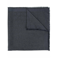 MCM Lenço quadrado liso - Preto