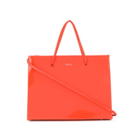 Medea Bolsa tote com logo - Laranja