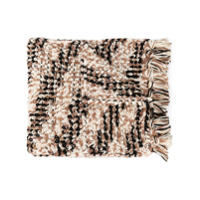 Missoni Cachecol de tricô - Marrom