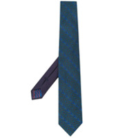 Missoni Gravata de jacquard e tricô - Azul