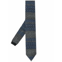 Missoni Gravata de tricô - Azul