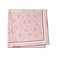 Miu Miu Echarpe com estampa - Rosa