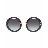 Miu Miu Eyewear circle sunglasses - Cinza