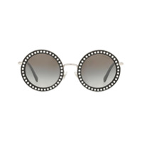 Miu Miu Eyewear Óculos de sol 'Délice' - Preto