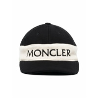 Moncler Boné com logo - Preto