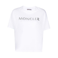 Moncler Camiseta com logo - Branco