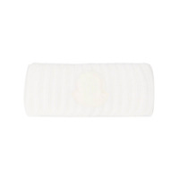 Moncler Headband de tricô canelado - Branco