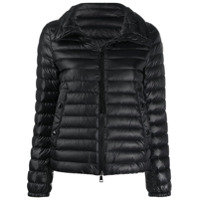 Moncler Jaqueta matelassê curta - Preto