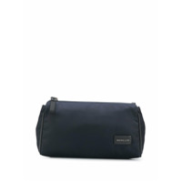 Moncler Necessaire com patch de logo - Azul