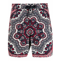 Moncler Sunga com estampa paisley - Azul