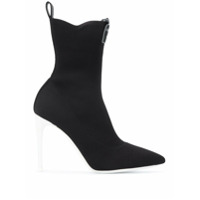 Moschino Ankle boot bico fino - Preto