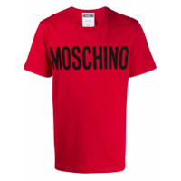Moschino Camiseta com logo - Vermelho