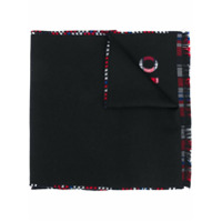 Moschino Echarpe xadrez - Preto