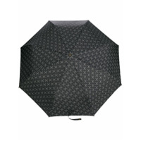 Moschino Guarda-chuva com logo - Preto