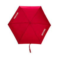 Moschino Guarda-chuva estampado - Vermelho