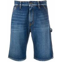MSGM Bermuda jeans com bolsos - Azul