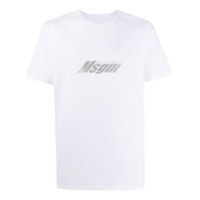 MSGM Camiseta com estampa - Branco
