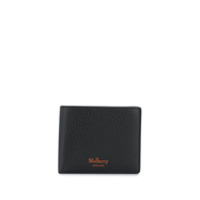 Mulberry contrast leather fold wallet - Preto