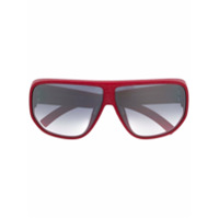 Mykita Óculos de sol aviador - Vermelho