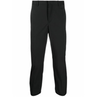 Neil Barrett Calça chino cropped - Preto