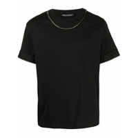 Neil Barrett Camiseta com colar - Preto