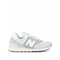 New Balance Tênis cano baixo 574 - Cinza