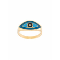 Nialaya Jewelry Anel Evil Eye - Dourado