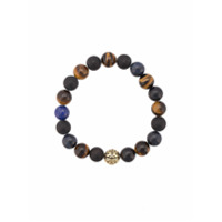 Nialaya Jewelry Pulseira com contas - Marrom