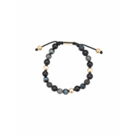 Nialaya Jewelry Pulseira de contas - Preto