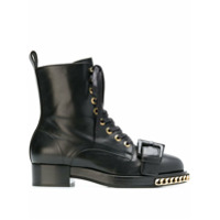 Nº21 Bota de couro - Preto