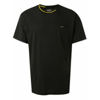 Nº21 Camiseta com listras na gola - Preto