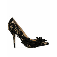 Nº21 Scarpin de couro - Preto