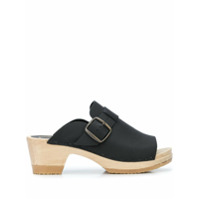 No.6 Sandália clog Riley - Preto