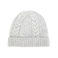 N.Peal Gorro de cashmere - Cinza