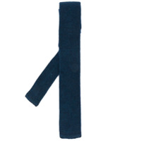 N.Peal Gravata de tricô - Azul
