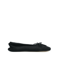 N.Peal Slipper com laço - Preto