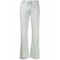 Off-White Calça jeans cropped - Azul