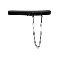 Off-White Cinto com corrente - Preto