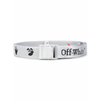 Off-White Cinto com logo - Branco