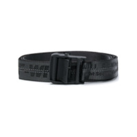 Off-White Cinto com logo industrial - Preto
