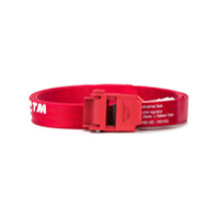 Off-White Cinto Industrial mini 2.0 - Vermelho