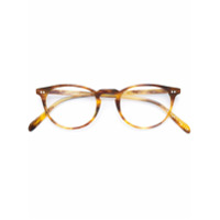 Oliver Peoples Óculos modelo 'Riley-R' - Marrom