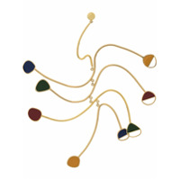 Ooak Par de brincos com setas - Dourado