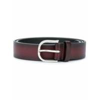 Orciani burnished leather belt - Vermelho