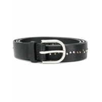 Orciani Cinto de couro com tachas - Preto