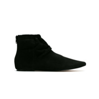 Osklen Bota 'Pointy' em nobuck - Preto